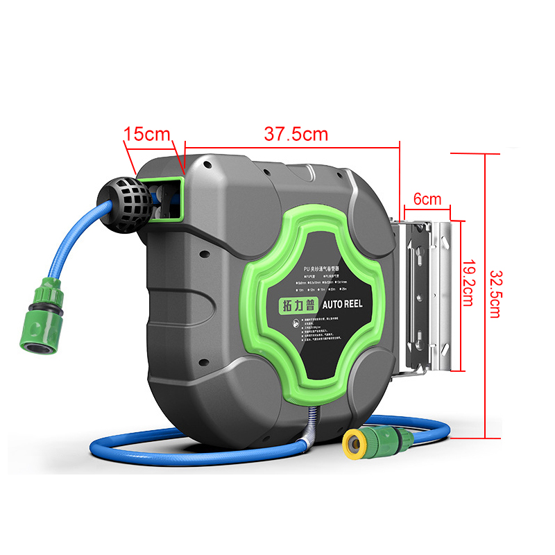 Electric Reel - 10/15/20M Automática Retrátil Mangueira Reel Tambor