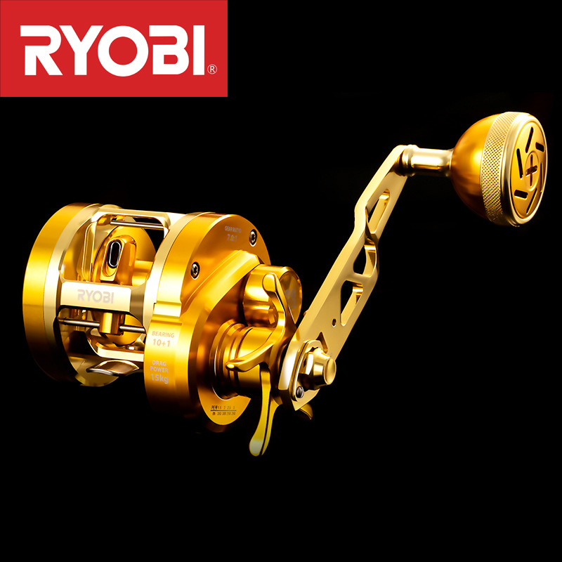 Ice Fishing Reel - Carretilha de Pesca Japonesa Ryobi VARIUS