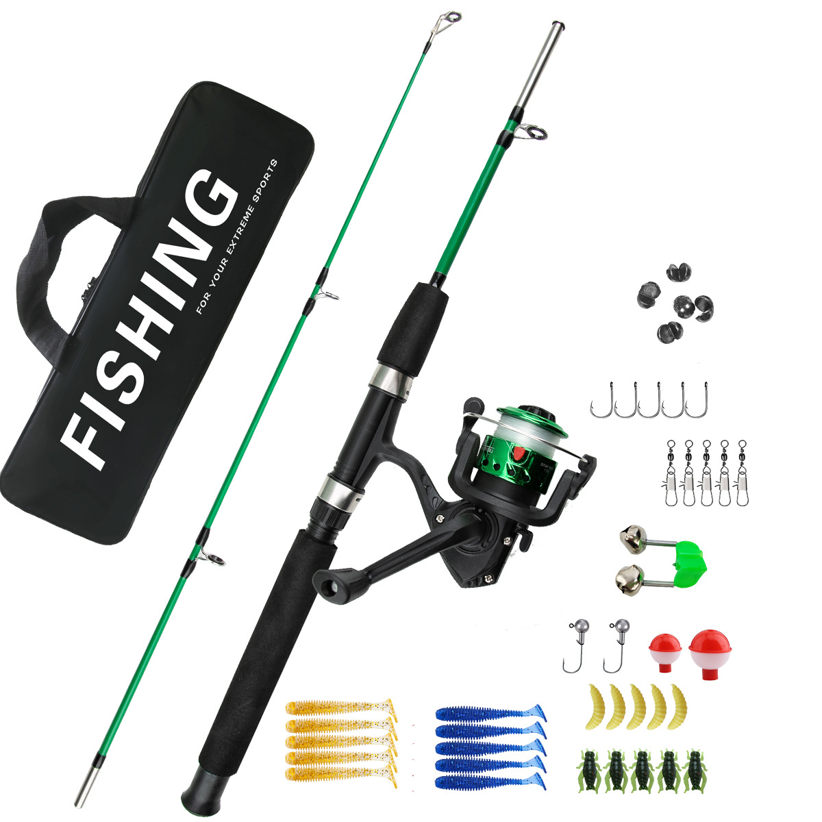 Conjunto de Vara de Pesca no G - Ice Fishing Reel avaliação e preço