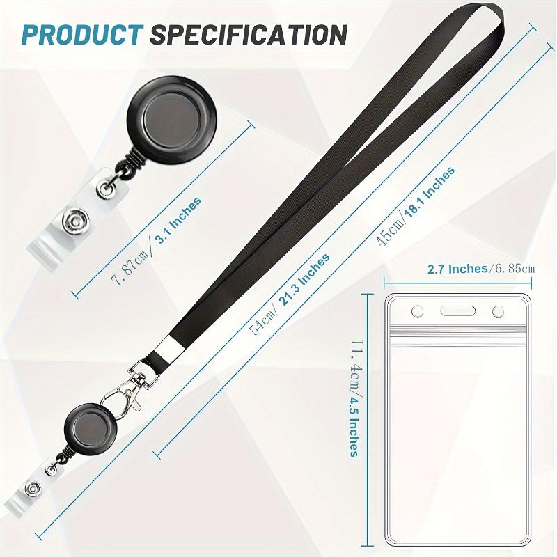 1/2/3 pçs retrátil crachá carr - Reel Cover avaliação e preço