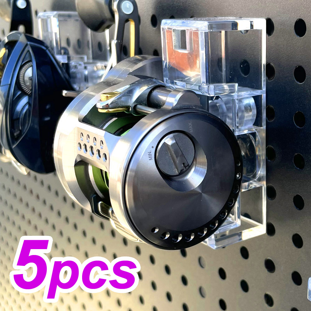 5 Peças Suporte de Parede para - Spincast Reel avaliação e preço