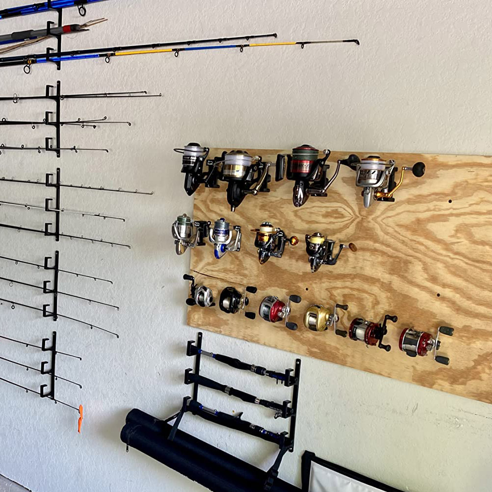 5 Peças Suporte de Parede para - Spincast Reel avaliação e preço