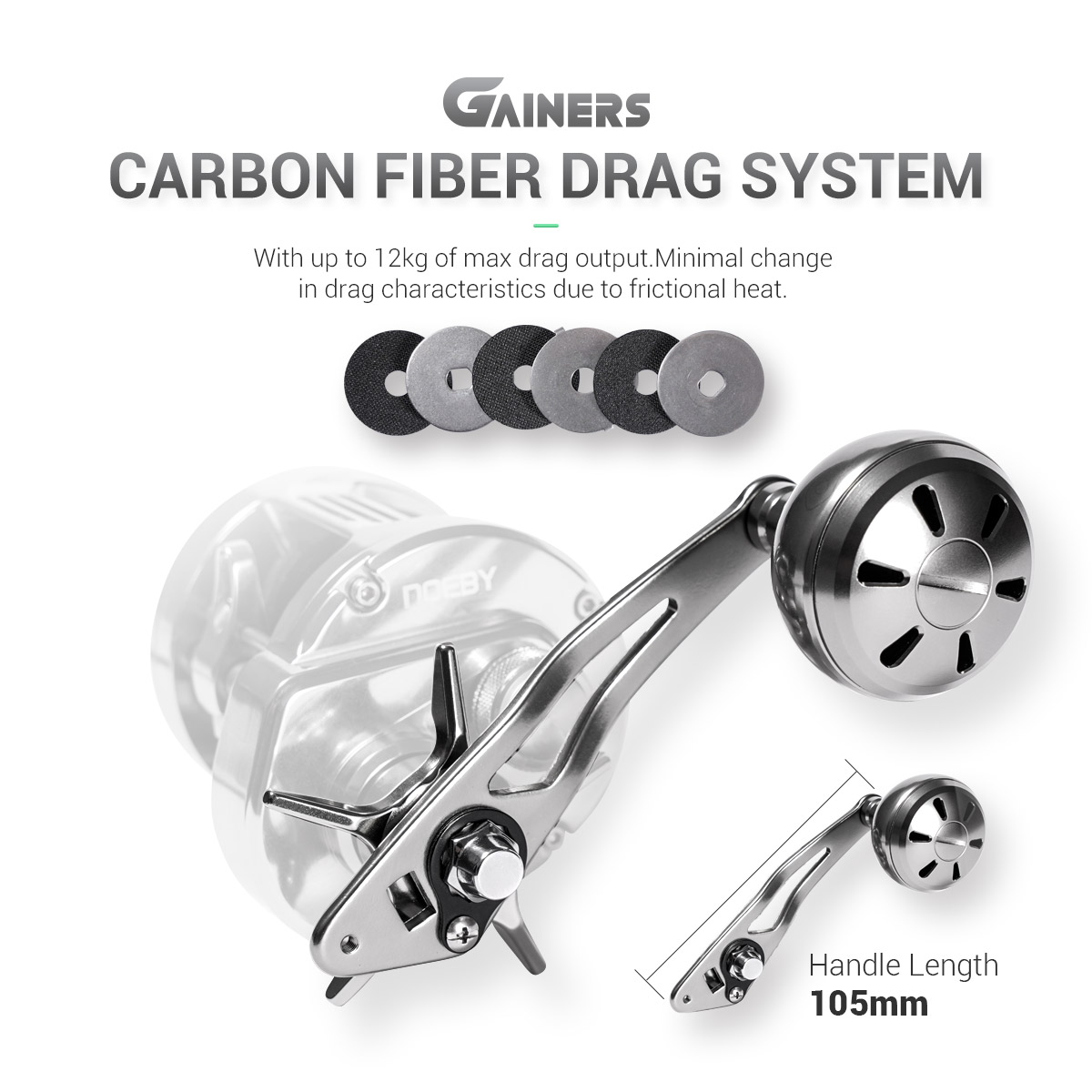 Carretilha de Jigging Noeby-Li - Baitcasting Reel avaliação e preço