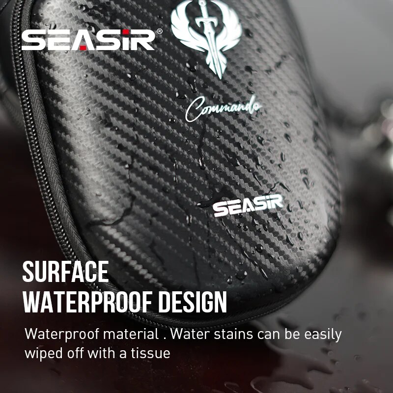 SEASIR Commando Padrão de fibr - Spincast Reel avaliação e preço