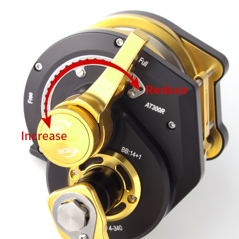 Carretilha de Pesca RUKE Metal - Reel Drag Knob avaliação e preço