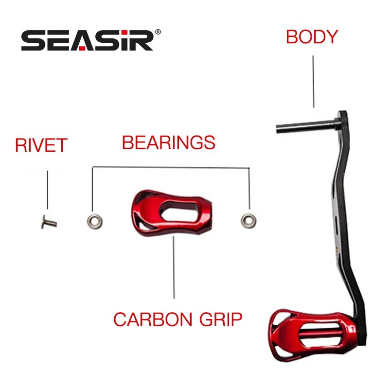 SEASIR Fibra de Carbono Carret - Reel Spare Spool avaliação e preço