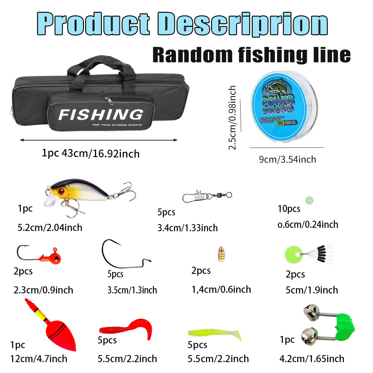 Conjunto Completo de Pesca com - Conventional Reel avaliação e preço